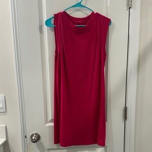 Hot Pink Sleeveless Dress